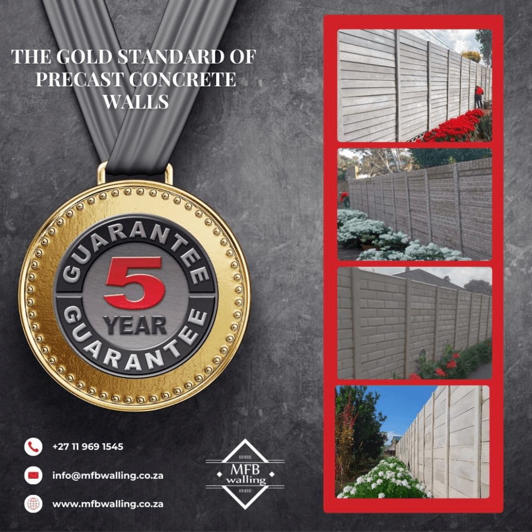 5 Year Guarantee Gold Standard