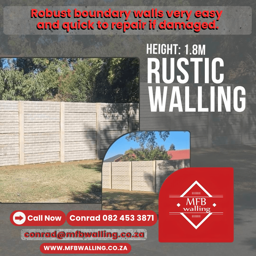 Rustic Walling 1.8m
